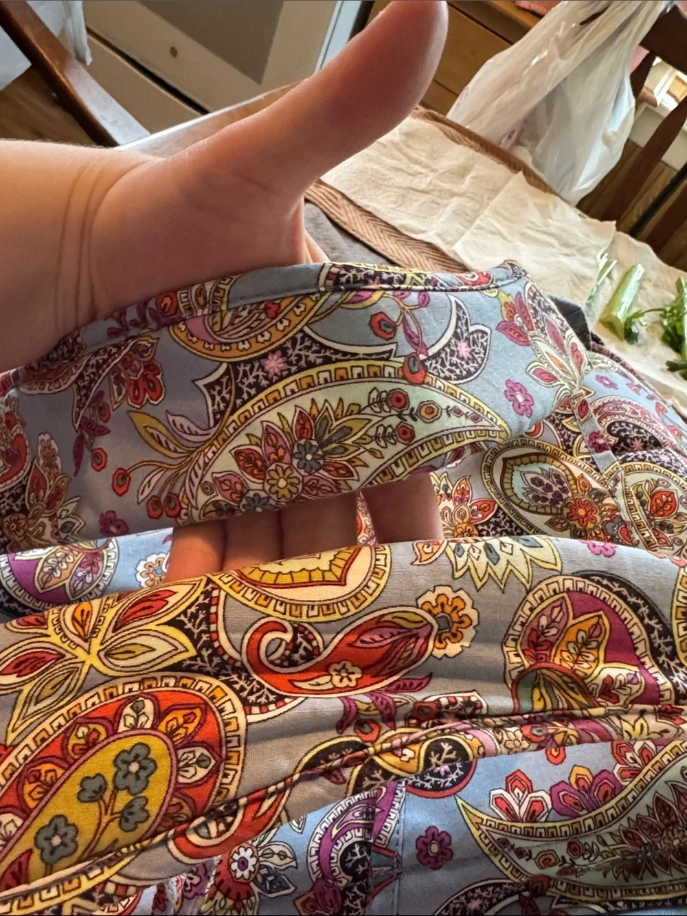 Vera Bradley backpack and lunch bag set